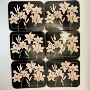 Bundle 2/$30 | Vintage floral coasters set of 6 New Zealand